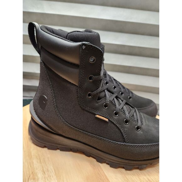 Carhartt Gilmore 6-Inch Waterproof Work Boot – Men’s Size 8.5 Wide, Black - Picture 4 of 12